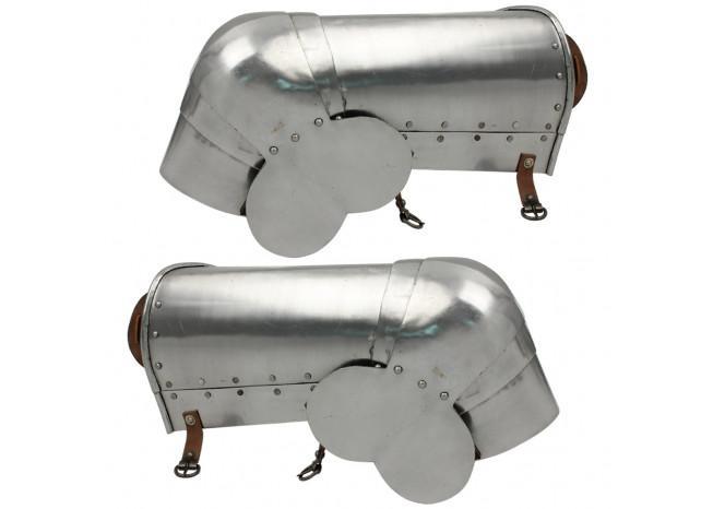 Medieval Italian 15th Century Poleyns Leg Armors - Medieval Depot