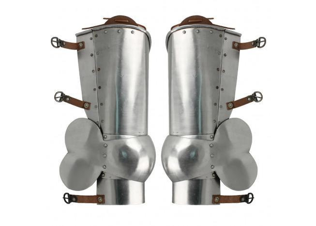 Medieval Italian 15th Century Poleyns Leg Armors - Medieval Depot