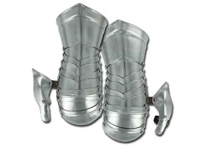 Medieval Knights Forged Mitten Cuff Gauntlet Set - Medieval Depot