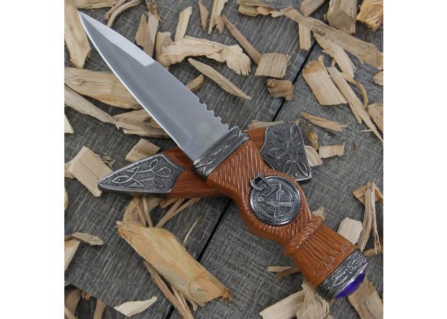 Scottish Gaelic Sgian Dubh Dirk Dagger Knife - Medieval Depot