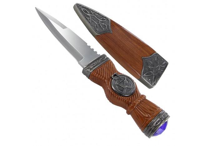 Scottish Gaelic Sgian Dubh Dirk Dagger Knife - Medieval Depot