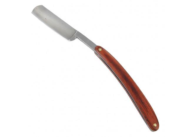 The Duke Grooming Wood Straight Razor - Medieval Depot