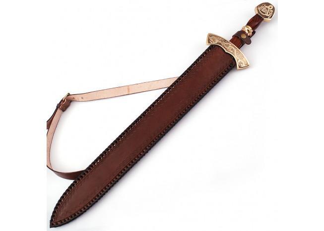 Warriors Call Damascus Steel Carolingian Viking Sword - Medieval Depot