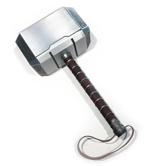 Thor’s Hammer from Norse Mythology, Cosplay Metal Version of Thor Mjölnir, 1:1 Scale Movie Prop Replica of God of Thunder