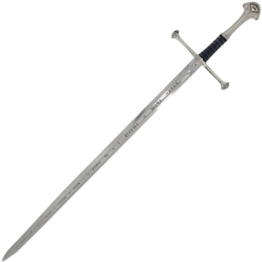 Lord of the Rings Anduril Sword of Aragorn with Wall Plaque
