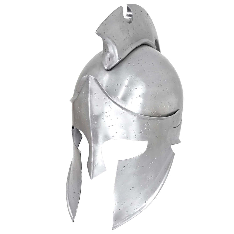 Aegis of Athena Greek Hoplite Battle-Scarred Helmet