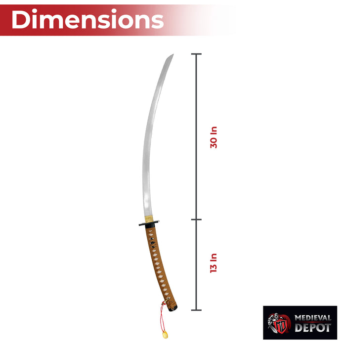 Afro Samurai handmade Tachi katana sword