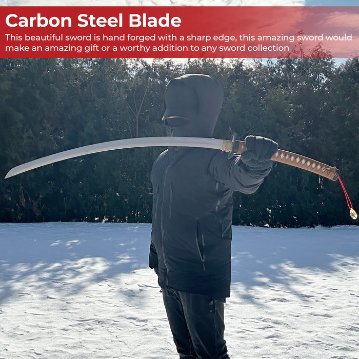Afro Samurai handmade Tachi katana sword