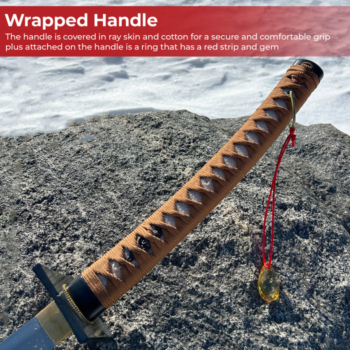 Afro Samurai handmade Tachi katana sword