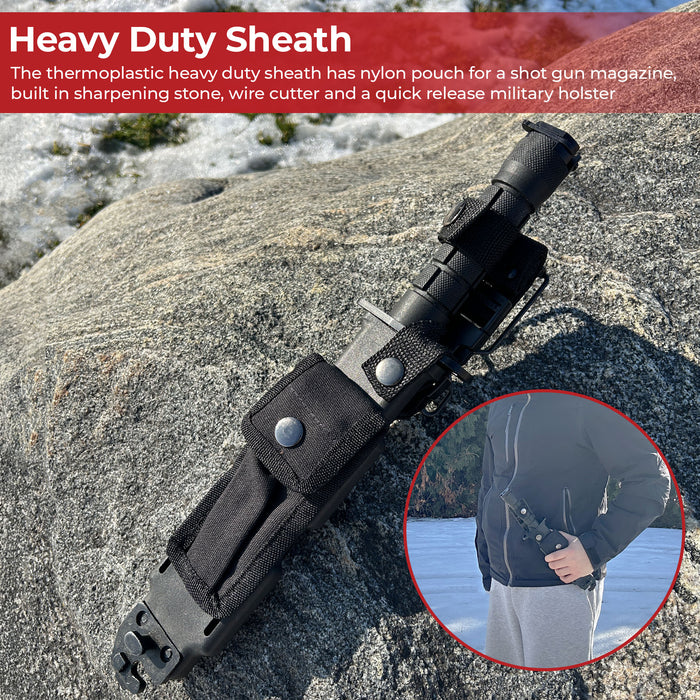 American Special Ops Military Team Bayonet Knife