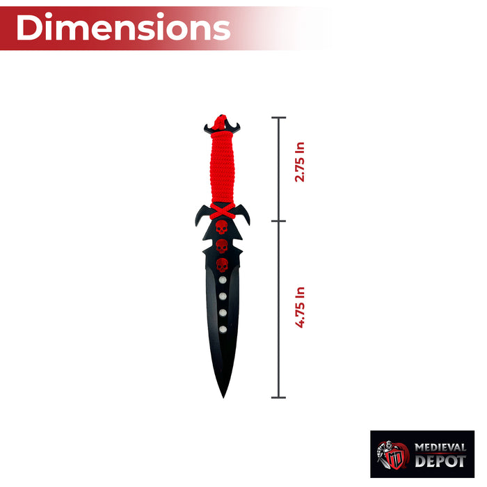 Ancestral Deadly Triad Throwing Knife Practice Set