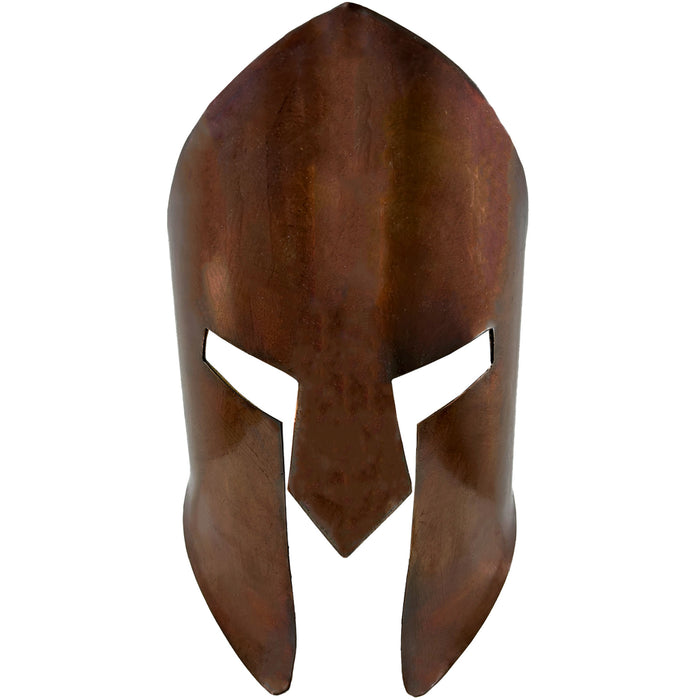 Ancient Greek Copper Spartan Battle Mask