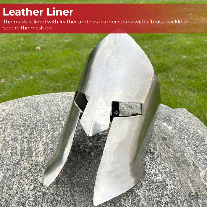 Ancient Mighty Spartan Facial Battle Mask