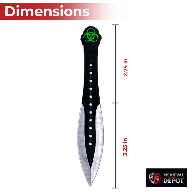 Arsenic Throwing Knife Set