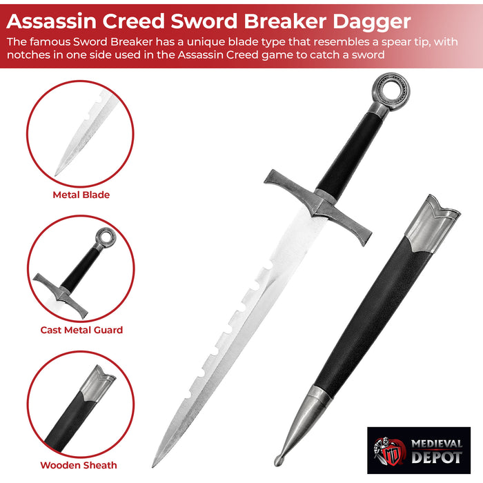 Assassin Creed Sword Breaker Dagger