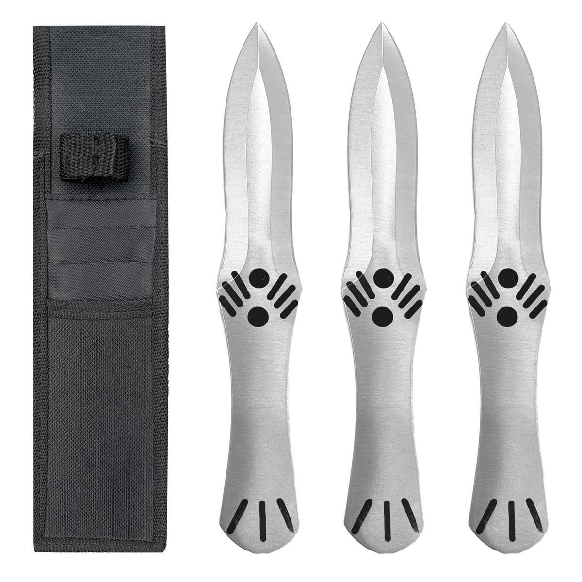 Assassins Creed Brotherhood Silver 3 Piece Throwing Knife Set — Medieval  Depot, image size:1200x1200