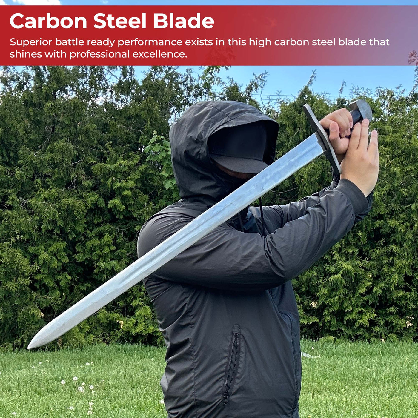 Authentic Battle Ready Viking Long sword — Medieval Depot
