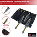 Apache Warrior Arrowhead 12-Piece Throwing Knife Set