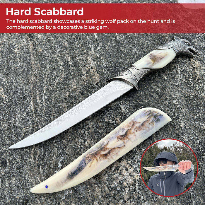 Arctic Wolf Dagger
