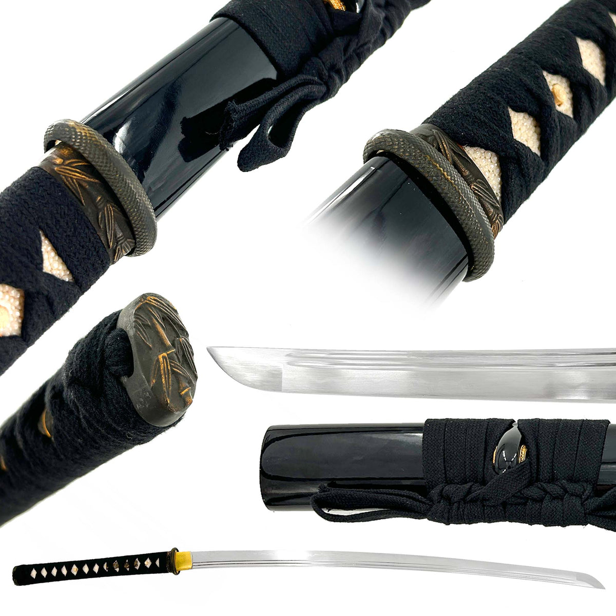 Bamboo Fast Cutter Hand Forged Katana — Medieval Depot