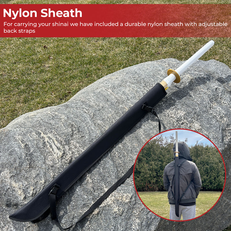 Bamboo Shinai Sparring Sword Sheath Set