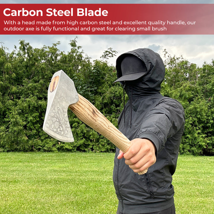 Big Chief Functional High Carbon Steel Outdoor Axe