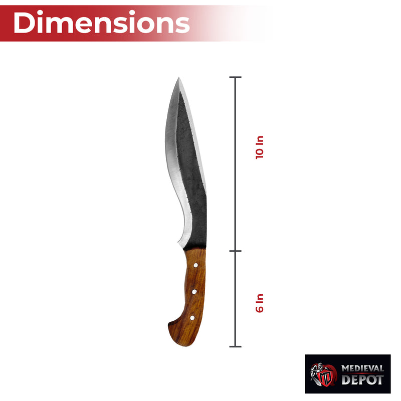 Big Game Hunter Full Tang Outdoor Kukri Machete Hunting Knife