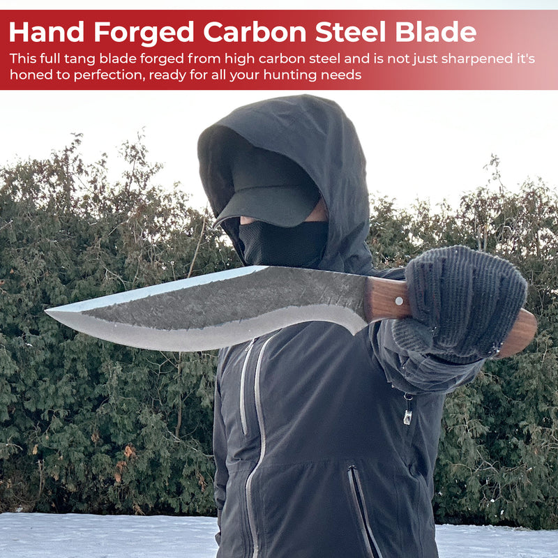 Big Game Hunter Full Tang Outdoor Kukri Machete Hunting Knife