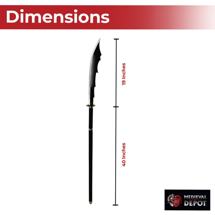 Black Dragon Naginata