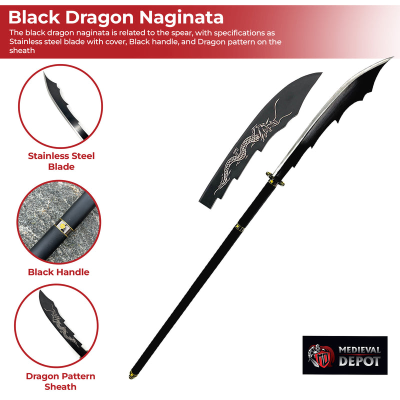 Black Dragon Naginata