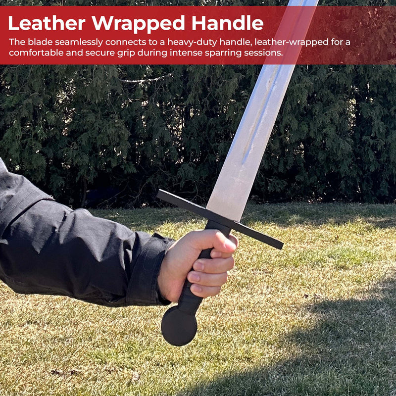 Black Knight Heavy Duty Sparring Sword Handmade for Battle