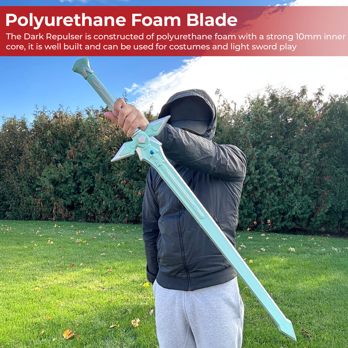 Black Swordsman Dark Repulser SAO Foam Sword