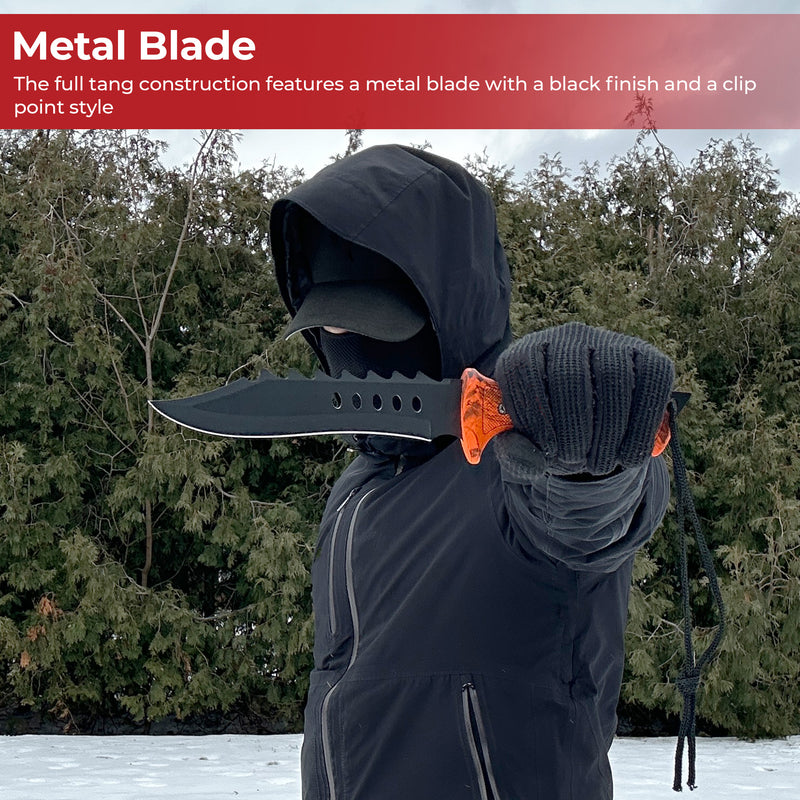 Blazing Trails Camo Hunting Knife