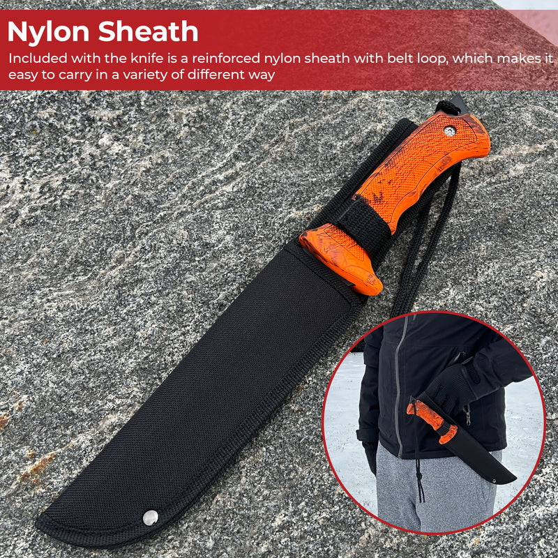 Blazing Trails Camo Hunting Knife