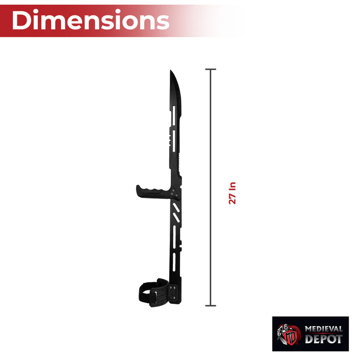 Bloodrayne Agent Vampire Armblade Duel Sword Set