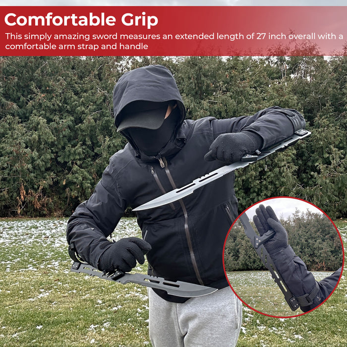 Bloodrayne Agent Vampire Armblade Duel Sword Set