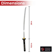Balanced Precision Handmade Iaido Practice Sword