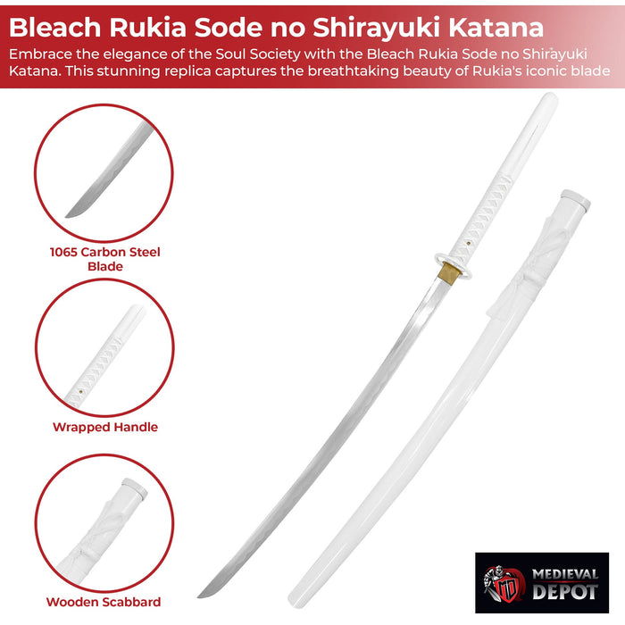 Bleach Rukia Sode no Shirayuki Handmade Katana
