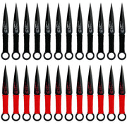 Bullseye 24-Piece Target Throwing Knife Set