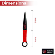 Bullseye 24-Piece Target Throwing Knife Set