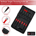 Bullseye 24-Piece Target Throwing Knife Set