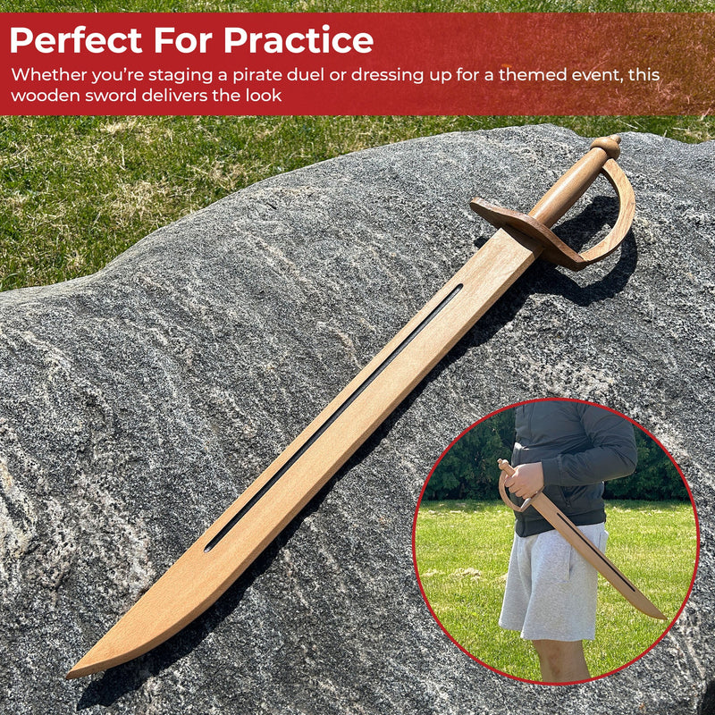 Buried Treasure Wooden Cutlass Sword