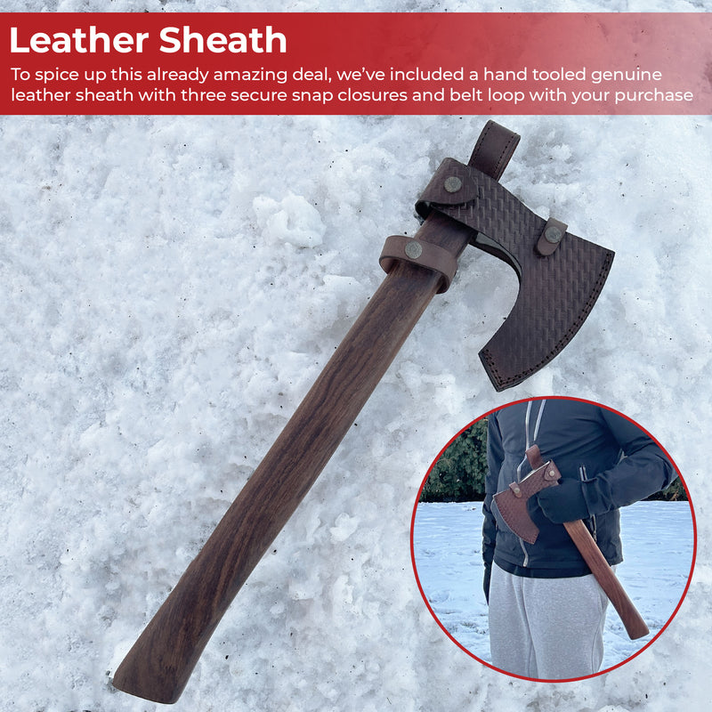 Call to Battle Carbon Steel Medieval Viking Bearded Axe