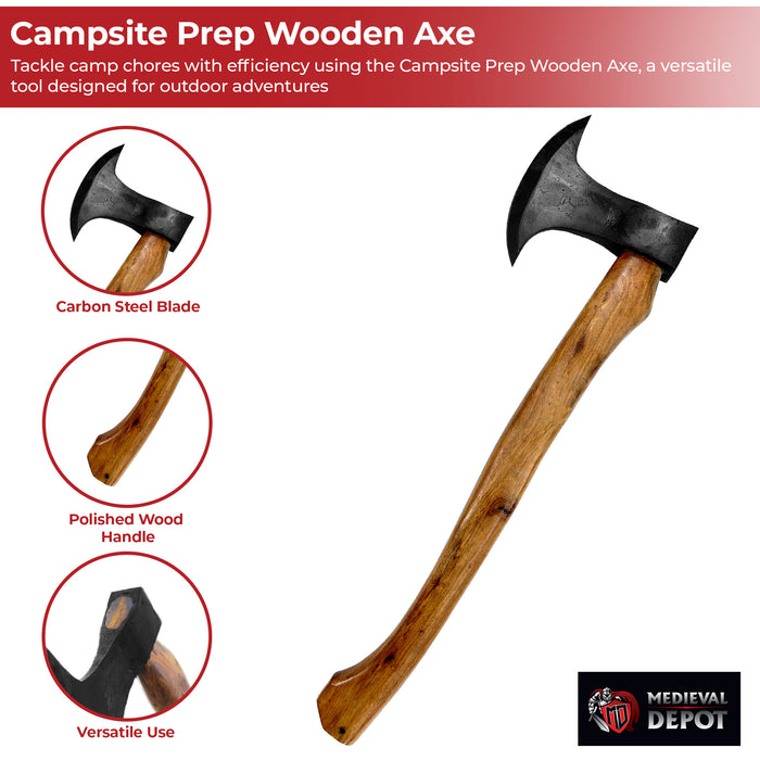 Campsite Prep Wooden Axe