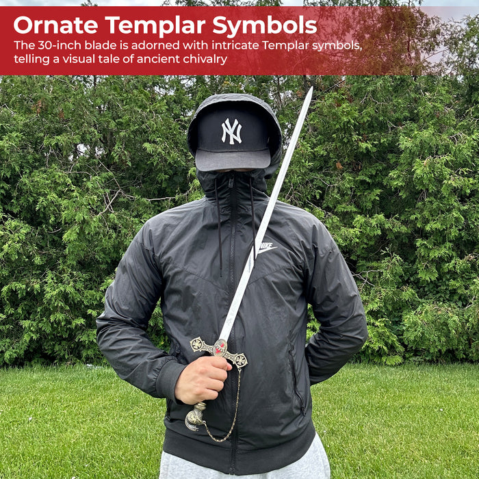 Chronicle of Chivalry Templar Knights Ornate Sword