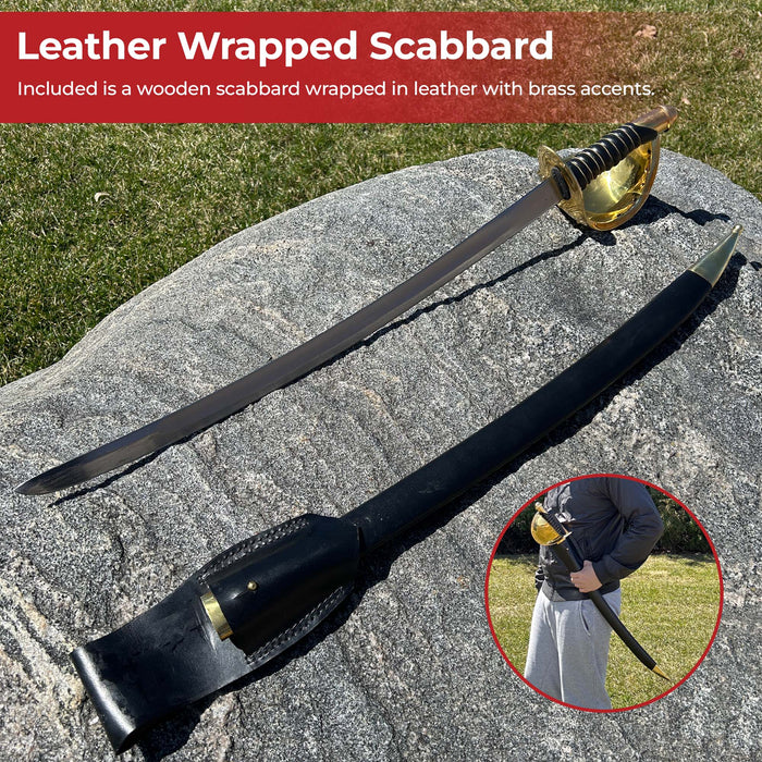 Civil War U.S 1860 Naval Cutlass Reproduction
