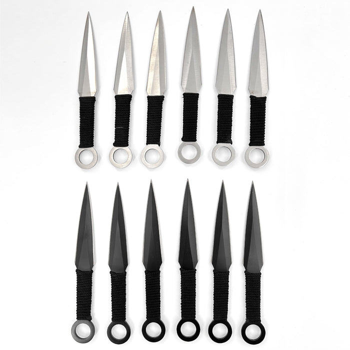 Complementary Opposites Kunai Throwing Knives Set
