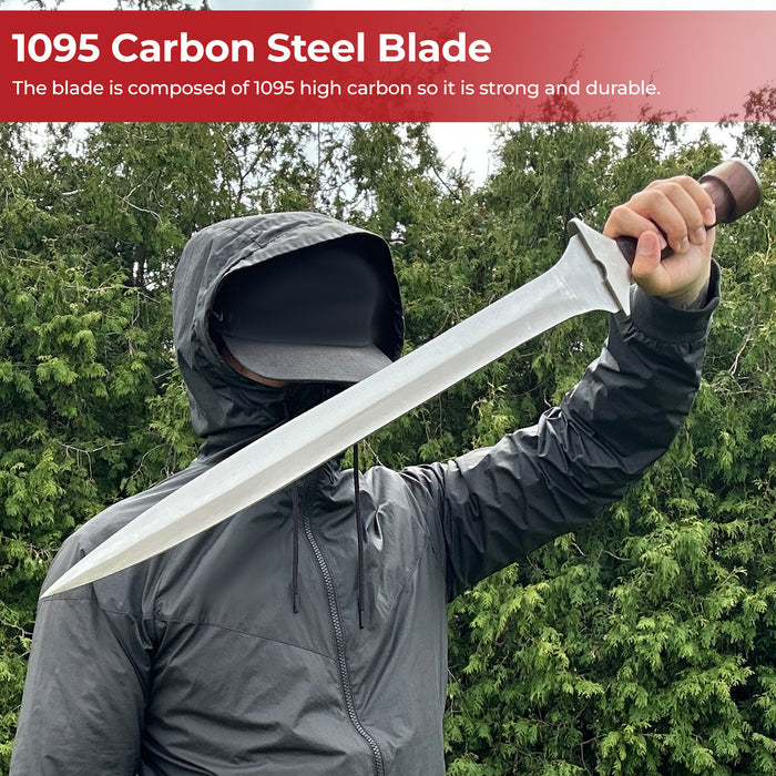 Conceptualized Ache Full Tang Battle Ready Viking Sword