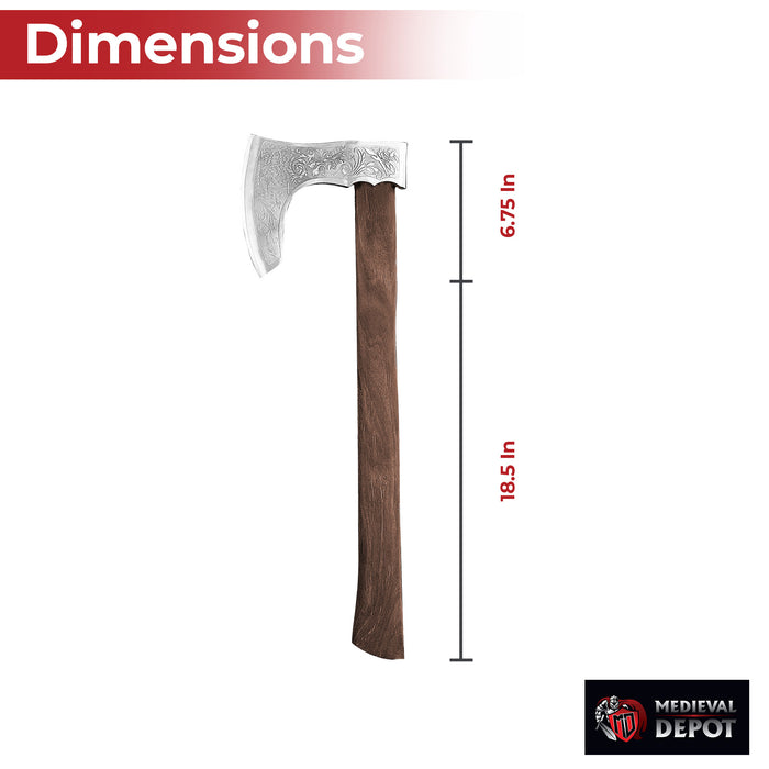 Cowboy Up Carbon Steel Outdoor Bearded Axe