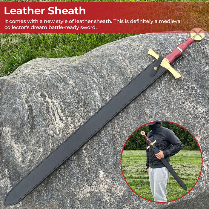 Crusader Knights Honor Cross Sword
